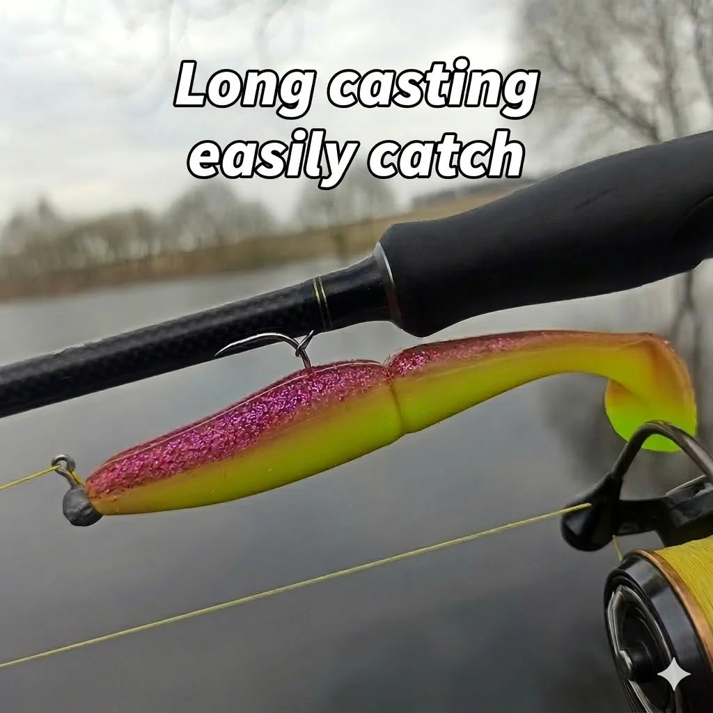 ESFISHING Fishing Lure Easy Shiner 100mm125mm155mm 200mm pesca isca artificial Silicone Bait Leurre Souple pike bass