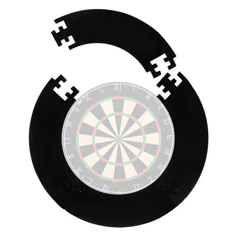 EVA Dartboard Surround Jigsaw Dart Board Protection Ring Lightweight Wall Dart Backboard Ring Removable Dartboard Surround Ring Main image