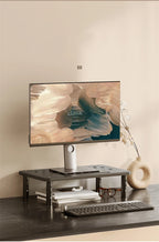 Adjustable Computer Monitor Stand Elevated view angle Computer Monitor Holder Stress Relief Desktop Creative Storage Rack Office