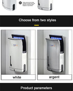 Full New Hand Dryer Induction Hotel Restauran High Speed Jet-type Hand Drying Machine Double-sided hand dryer 220v
