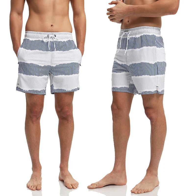 ESCATCH Summer 2026 New Fashion Polyester Swimming Shorts Men Gym Board Quickly Dry Elastic Waist Traje De Baño Beach Pants Secondary image