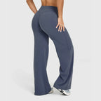 Flared Leggings Straight Leg Leggings Woman Wide-leg Pants Yoga Breathable Fitness Clothing Versatile Casual Pants