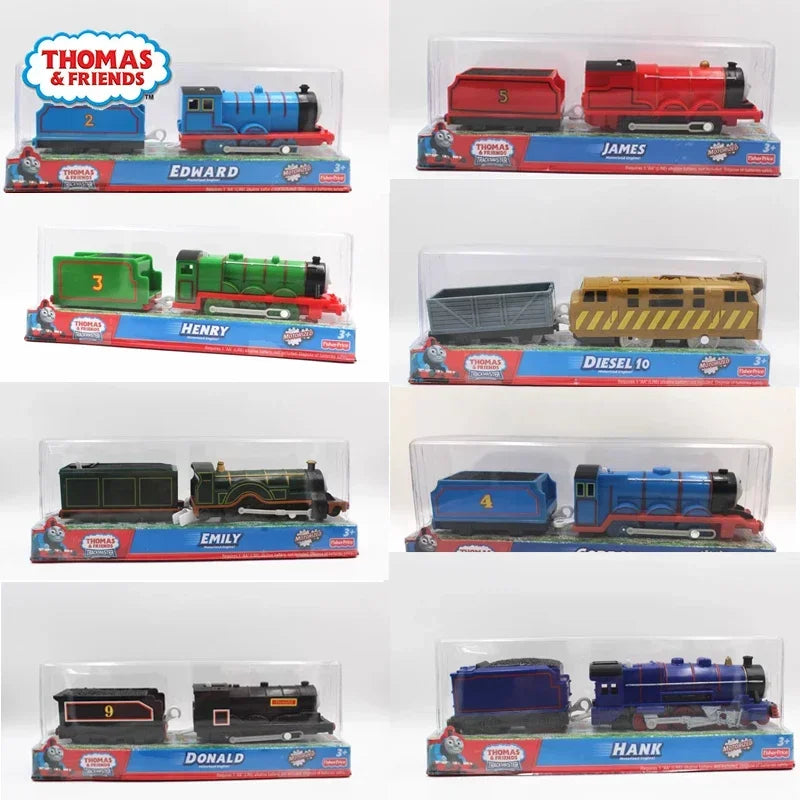 Original Thomas & Friends Trackmaster Train Children Toys for Boys Kid Diecast 1/64 Car Victor Ben Bill James Gordon Edward Gift Main image