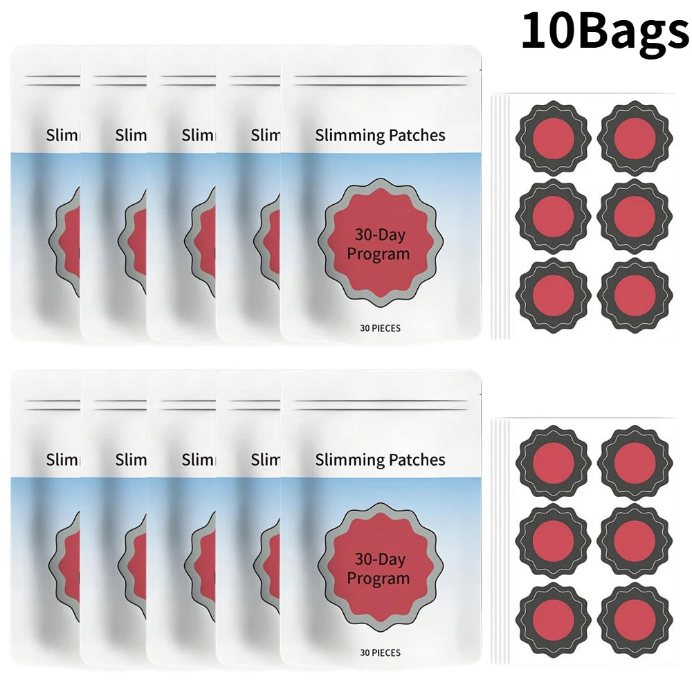 Patches | 30pcs 1-10bags Slimming Patches, Scientific Formula Controls Appetite, Weight Management Assistance Sticker Body Care