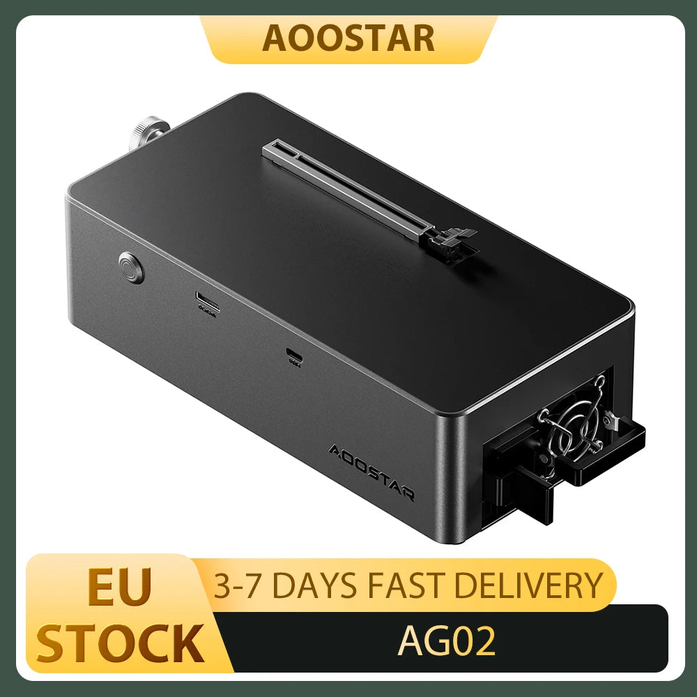 AOOSTAR AG02 eGPU Dock with Oculink & USB4 Port, 100W Reverse Charging, Built-in 800W Power Supply, Supports TGX Interface Hot-s Main image