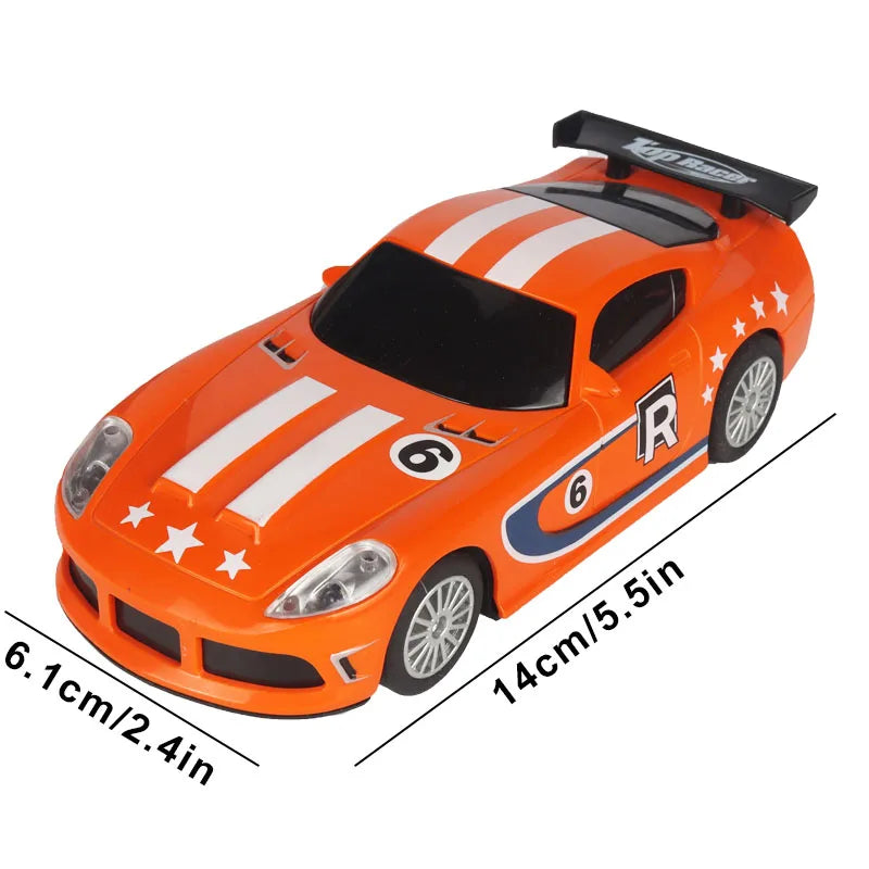 Analog Slot Car 1 32 Scale Racing Police Toy For Children Electric Race Track