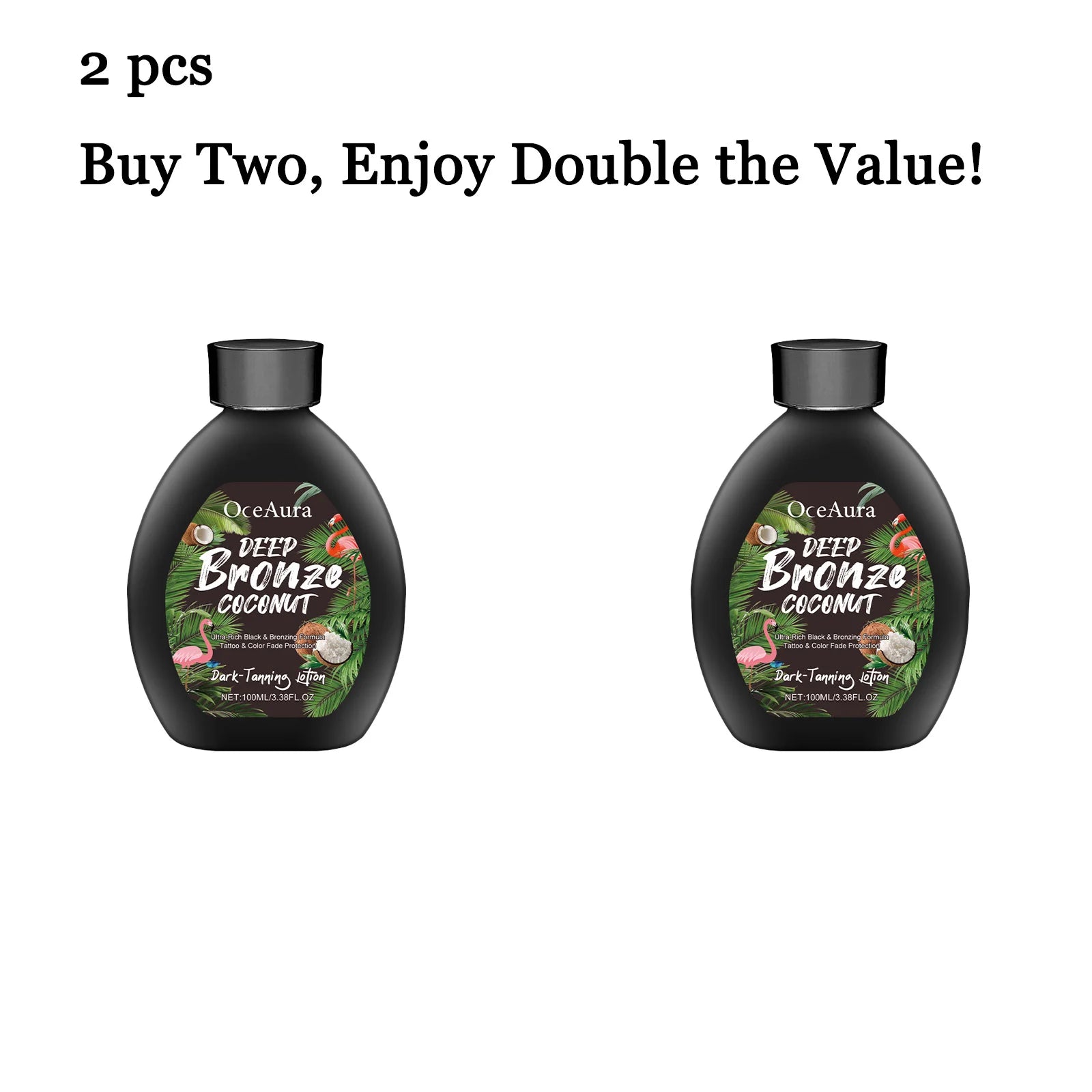 100ML Self Tanning Lotion Deep Moisturizing Non-greasy Improve Healthy Tone Bronzer Wheat Skin Sunless Tanning Cream for Summer