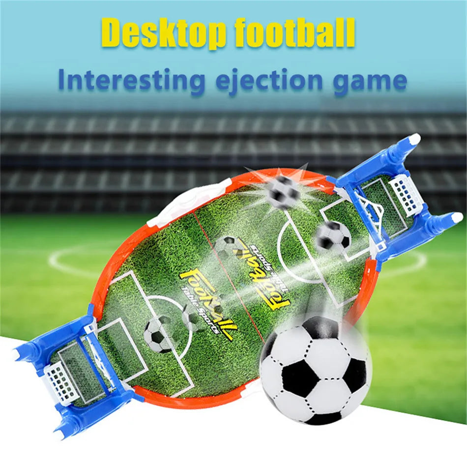Mini Foosball Games, Tabletop Football Soccer Pinball for Indoor Game Room Games, Foosball Desktop Sports Board Games Mini Adult Secondary image