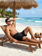 Mens Swim Trunks with Compression Liner Phone Pocket Summer Quick Dry Board Shorts Beach Shorts Swimwear Swimsuit Bathing Suits