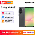 Samsung Galaxy A56 5G Smartphone 6.7inches Super AMOLED Display 120Hz Refresh Rate 50MP Rear Camera 5000mAh Battery 8GB 256GB