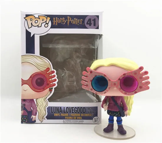 Funko Pop Harri Ron Hermione Tonks Malfoy Dumbledore Snape Fawkes Patronus Potter Fleur Delacour Lucius Malfoy Hedwig Model Toys