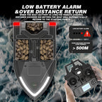 Modern GPS Fishing Bait Boat with 3 Bait Containers 12000mAh Wireless Bait Boat with Automatic Return Function Various styles