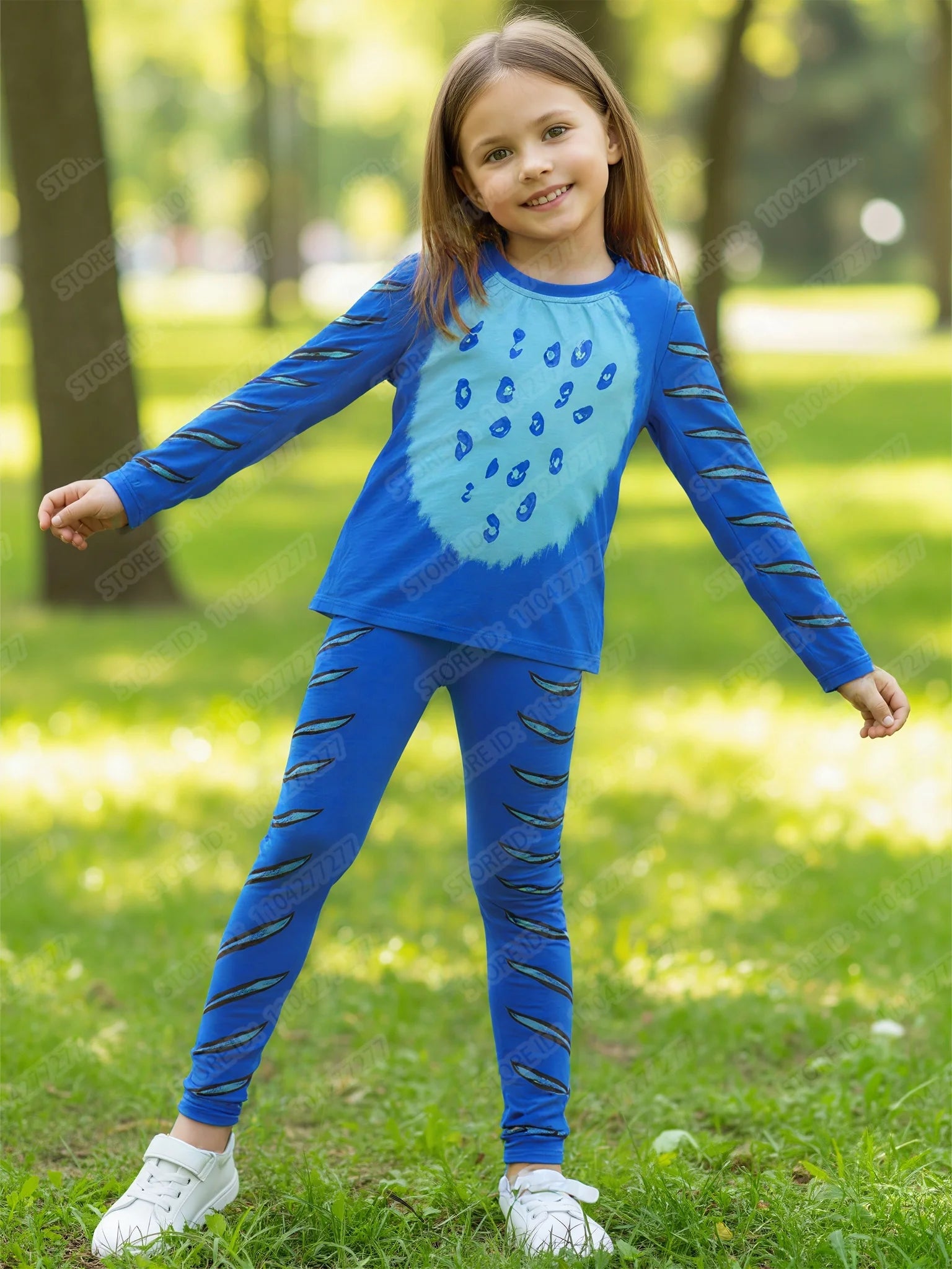 Kpop Kids Derpy Tige Cosplay Costume Children's Sports Set Hunters Tiger Shirt Outfit Boys Girls Sports Clothing Suit