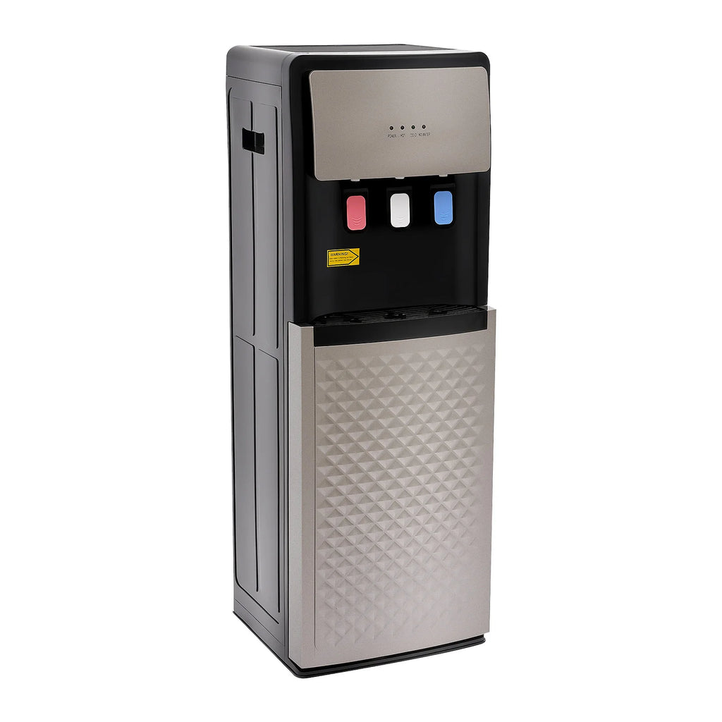 Electric Hot and Cold Water Cooler Dispenser, Versatile Standing Bottom Loading Water Dispenser for Home Office, 110V US/220V EU