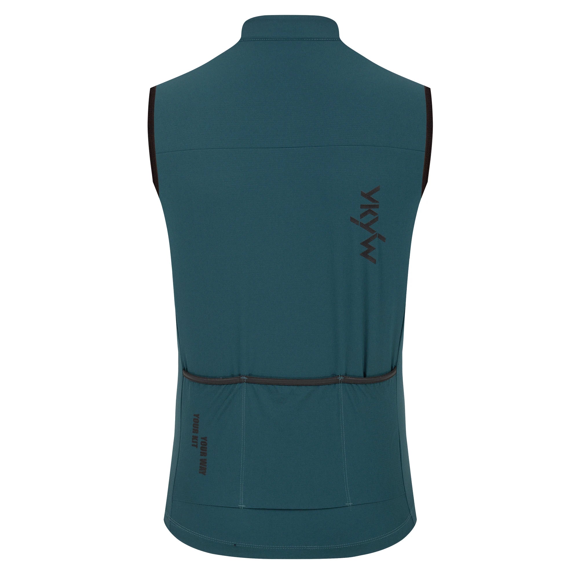 YKYWBIKE Men Cycling Gelit Thermal Fleece Bicycle Windbreaker Sleeveless Bike Vest Windproof Waterproof Cycling