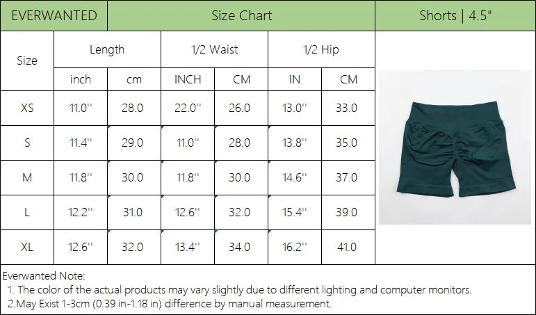 Impact Shorts 4.5" Seamless High Stretch Low Ribbed Band Subtle Glute Contour Shorts Fitness Workout Yoga Gym Shorts