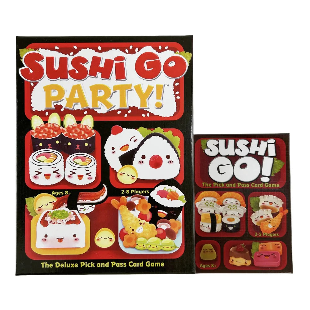 Sushi Go Party Family Gathering Game Card,Fun Card Game,Party Board Deck Main image