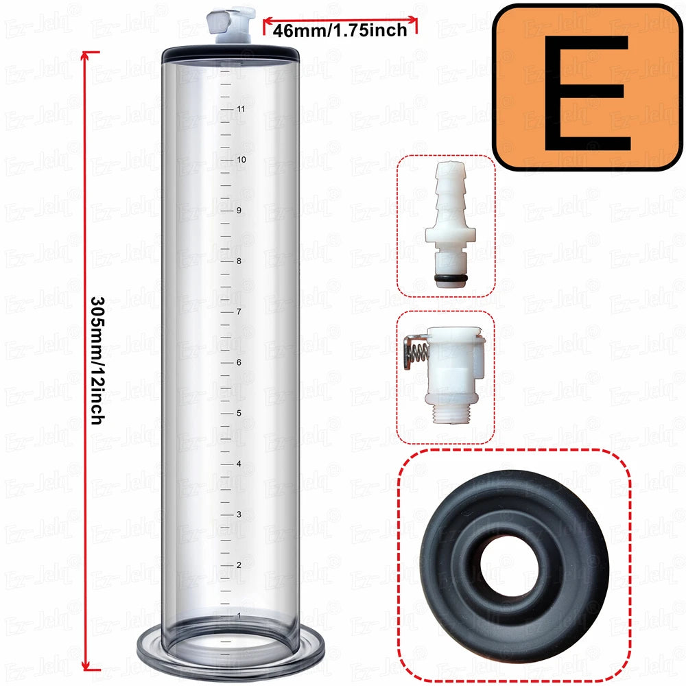 Acrylic Penis Pump Manual Penis Enlarger Sex Toy For Man Vacuum Pump Male Masturbation Penis Enlargement Trainer Adults Product