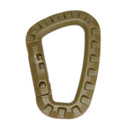 Tactical Carabiner Carabina Karabiner Clip Plastic Cadet Hiking Camping