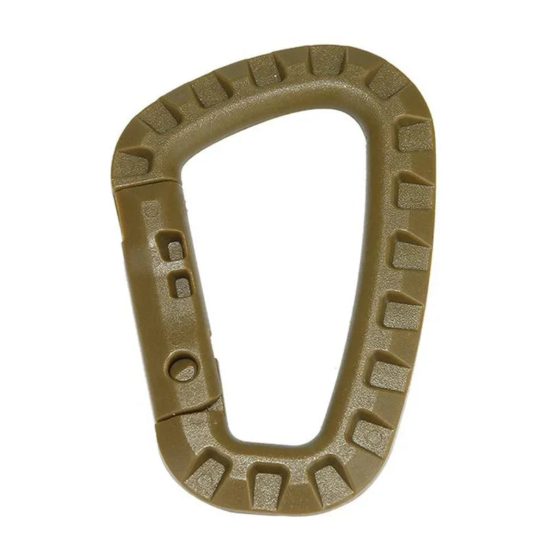 Tactical Carabiner Carabina Karabiner Clip Plastic Cadet Hiking Camping