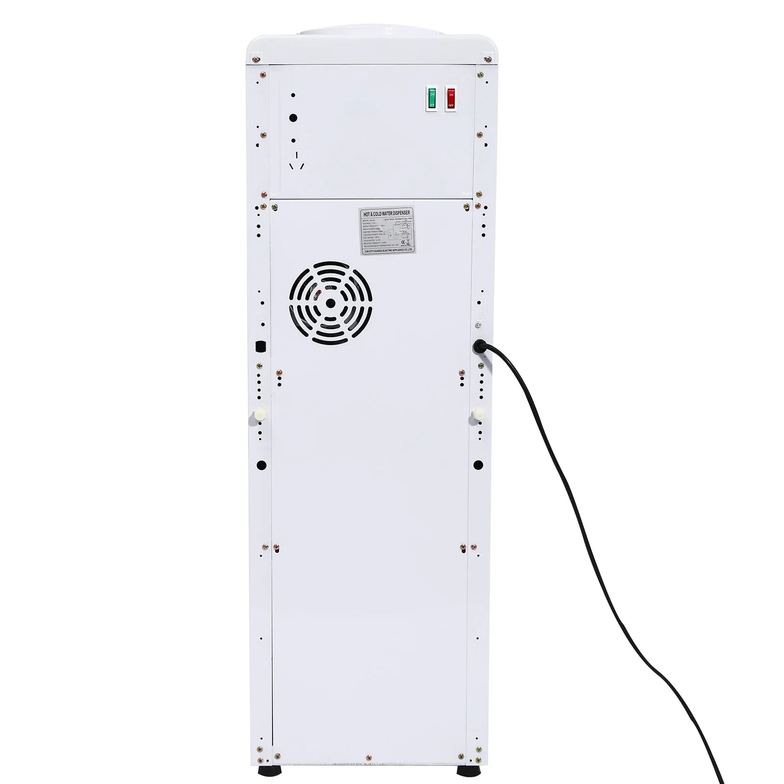 Hot&Cold Water Dispenser 500W Fast Heating 75W Cooling ABS Stainless Steel Home Office Electric Water Cooler with Child Lock