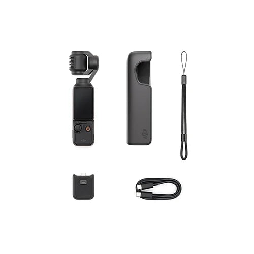 DJI Osmo Pocket 3 Camera 1'' CMOS 4K/120fps Video, 3-Axis Stabilization, 2" Rotatable Touchscreen, Small Video Camera