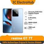 realme GT 7T, 5G Dimensity 8400-MAX Chipset, 7000mAh Battery 120W Charge, 50MP OIS Camera NFC