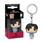 Funko POP Keychain Toy Men's Team Cartoon V JUNG KOOK JIMIN Jin V J-HOPE Pocket Pop Keychain Vinyl Action Figure Collection Toys