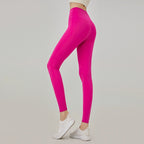 Naked feeling Yoga Leggings Women High Waisted Hip Lifting Fitness Leggings Running Cycling Pants Breathable Sports Leggings