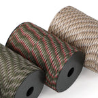 100/50M 550 Military Standard 9-Core Paracord Rope 4mm Outdoor Parachute Cord Survival Umbrella Tent Lanyard Strap Clothesline