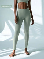 Summer Sale High-Waist Yoga Pants - 4-Way Stretch Quick-Dry Leggings for Running Cycling Gym Workout