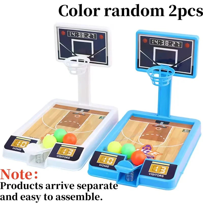 Mini Basketball Finger Shooting Board Game Machine Party Table Interactive Sports Game Parent Child Boy Girl Children Desktop