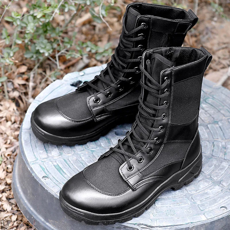 Summer Ultralight   Boots Men Womens Zipper Mesh Breathable Canvas Outdoor Hiking Shoes  Training Work Shoes Main image