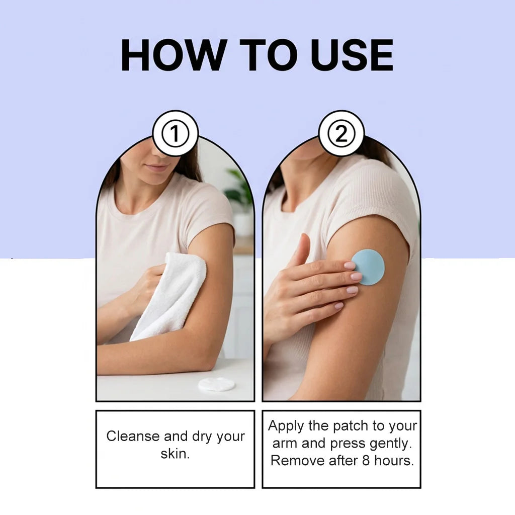 NAD Supplement Patches Enhance Cellular Energy Immune Support Rejuvenating Skin Lasting Slimming NAD+ Boosting Transdermal Patch