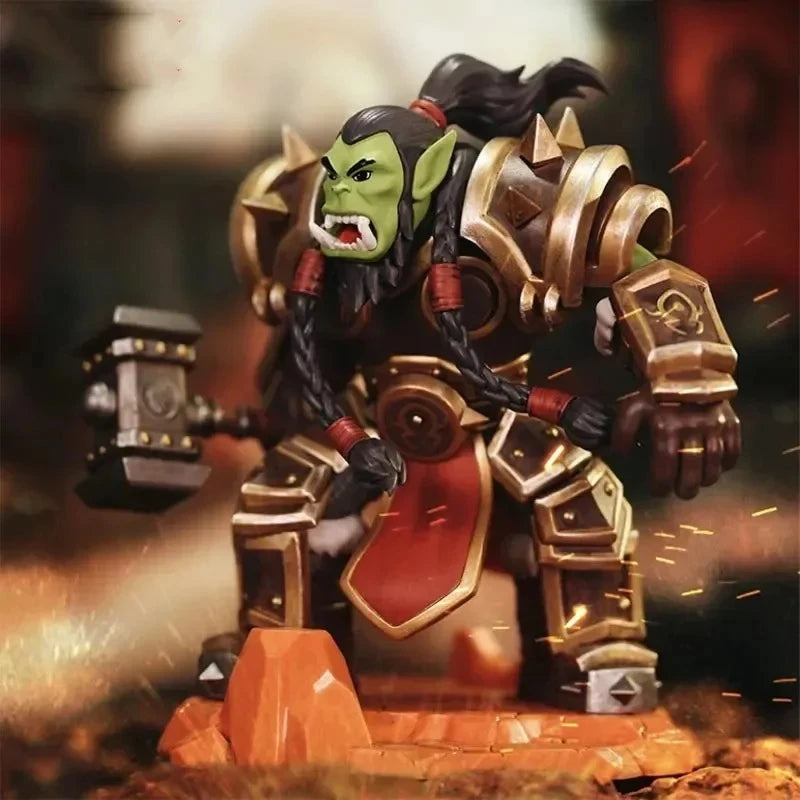 POP MART World of Warcraft Classic Blind Random Box Toys Ornaments Action Figure Mystery Box Caja Caixa Guess Bag for Boys Gitf