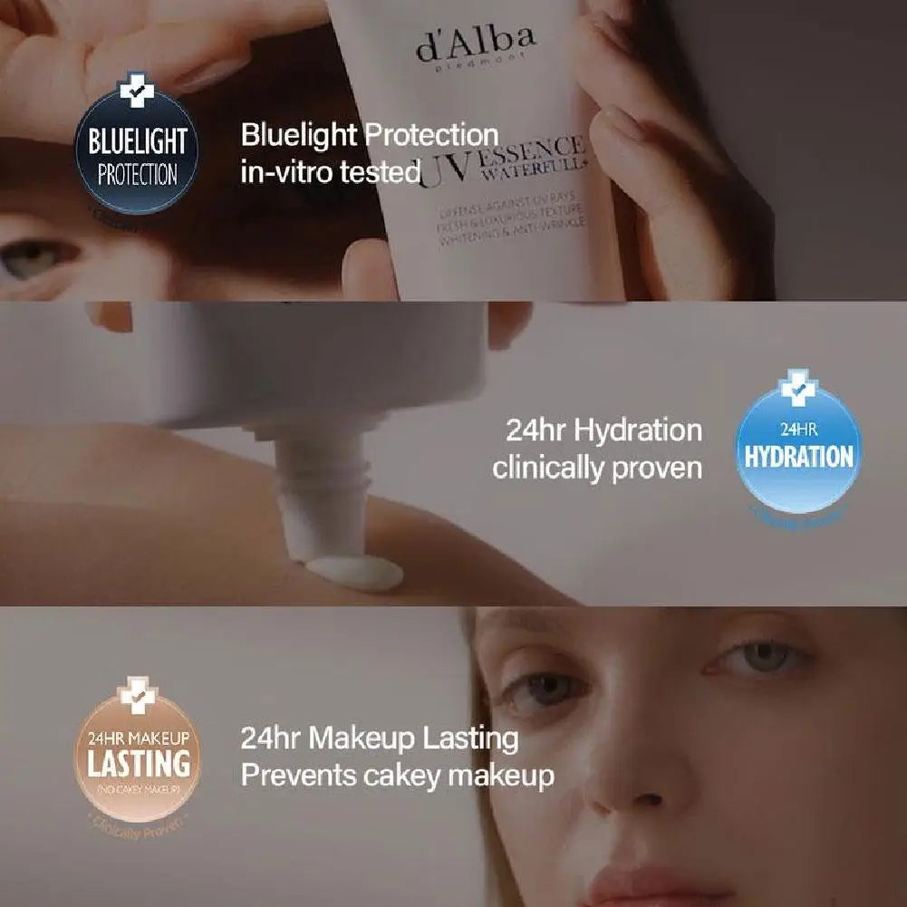 50ML Essence Waterfull Sun Cream 50mL SPF50+ PA++++ Moisturizing Gentle Nourishing Refreshing Skin Care Face Skin Care Set 2026