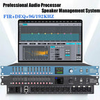 DP48X Professional Digital Audio Processor 4Input 8Output  Drive Rack Procesador With RIR DEQ 192KHZ Speaker Management System