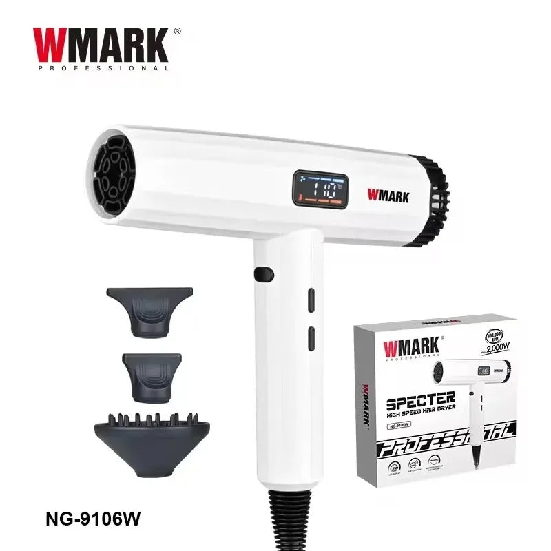WMARK Hair Dryer Professional Blow Dryer Wire Haired Dryer Machine Hot and Cold Adjustment Hair Dryers Home Appliance NG-9106W