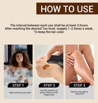 ENVISHA Makeup Foundation Body Skin Care Self Tanning Lotion Fast Face Tan Cream Moisturizing Bronzer Nourishing Facial Lotion