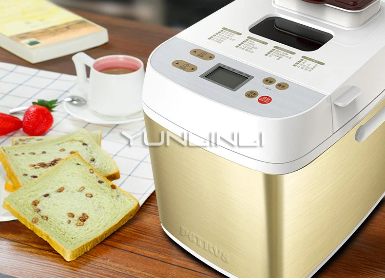 Automatic Bread Maker Baking Machine Multifunction Bread Maker Intelligent Toast Yogurt Toaster Cake Dough Mixers Secondary image