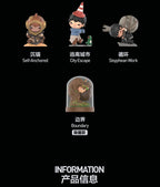 POP MART Hirono TAMED WILDGRASS Series Mystery Box Genuine Blind Box Guess Toys Bag Ornament Figurines Home Decor Desktop Dolls