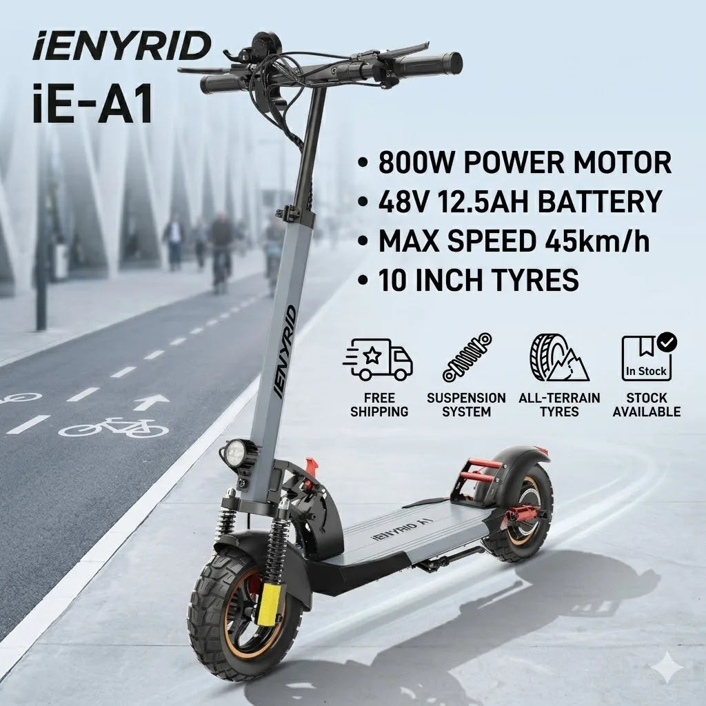 Polish warehouse. Fast delivery Scooters Electric iENYRID A1 Electric Scooter for Adult Lightweight for Daily Commuting Dual Sho Main image