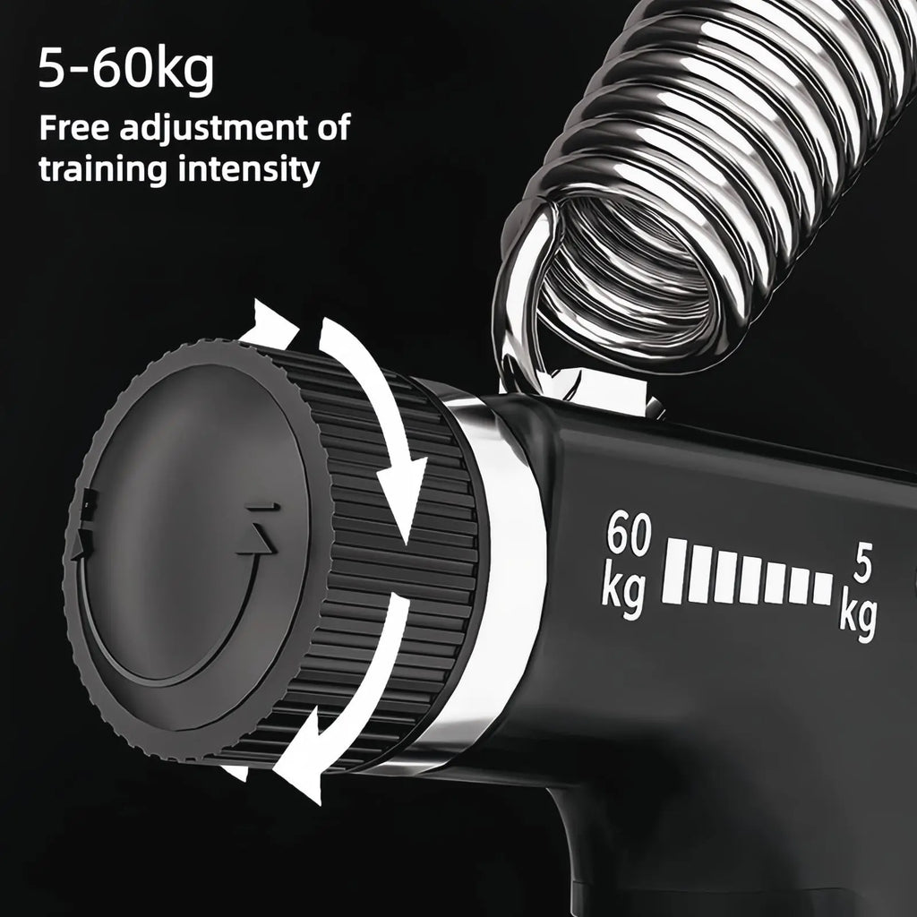 6 Pack Hand Grip Strengthener Kit, Adjustable Resistance Counting Hand Gripper, Finger Exerciser, Grip Ring & Stress Relief Ball for Forearm Workout, Wrist Rehabilitation Training