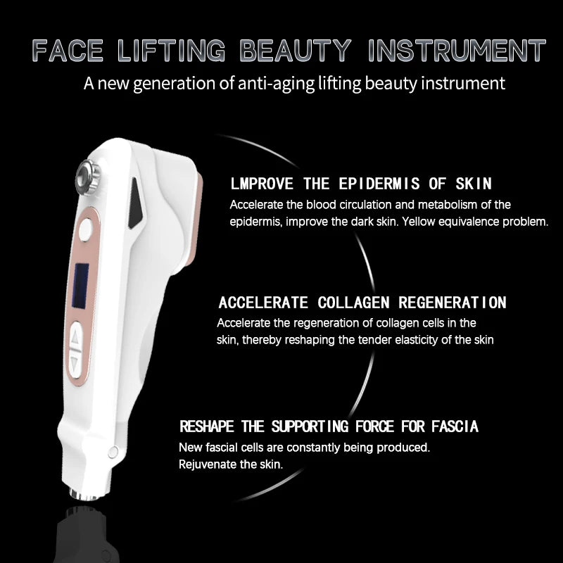 Professional Mini HIFU Facial Rejuvenation Anti Aging Wrinkle Beauty Machine Ultrasonic Skin Care SPA Salon Home Use For Women