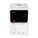 Modern White Electric Water Dispenser, 31* 30*48cm Water-cooled Dispenser, 500W Desktop Electric Cold And Hot Water Dispenser