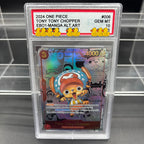 DIY OPCG Rating Card Collection Card 2023 ONE MONKEY D. LUFFY OPO5-MANGA ALT.ART Copy 10Points Rating Card Anime Game Gift