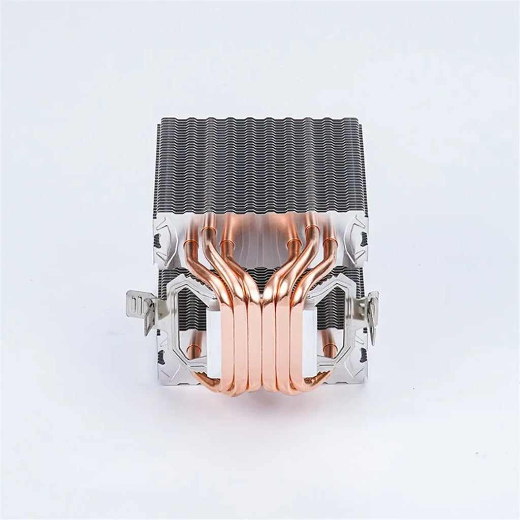 6 Heatpipe CPU Air Cooler Desktop Dual-Tower Heatpipe Cooling System Silent Dual-Fan CPU Cooler