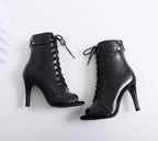 Women's 2020 Brand Party Boots Women's Sexy stilettos High Heels Footwear Women Latin dance heels shoes Latin 2020 For Ballroom