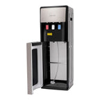 Electric Hot and Cold Water Cooler Dispenser, Versatile Standing Bottom Loading Water Dispenser for Home Office, 110V US/220V EU