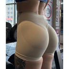 TKITK Shorts Seamless Yoga Pants Women's Fitness Outfits Shark Bite Shorts for Gym Running Cycling Bike Wear Leggings